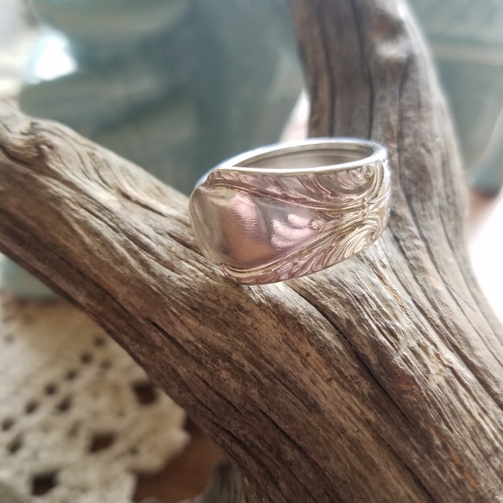 Handcrafted Spoon Ring - Picture 4 of 11